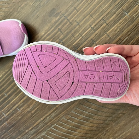 Nautica purple high tops - Toddler size 6 - Picture 5 of 8